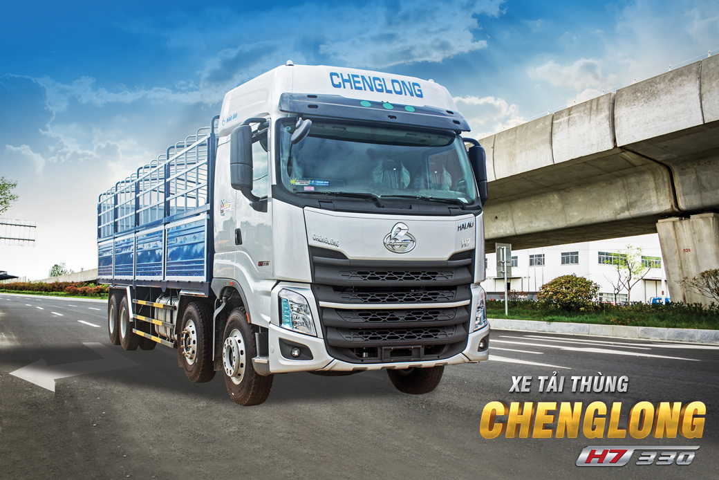 XE TẢI THÙNG CHENGLONG H7 8×4 330HP (THÙNG MUI BẠT)