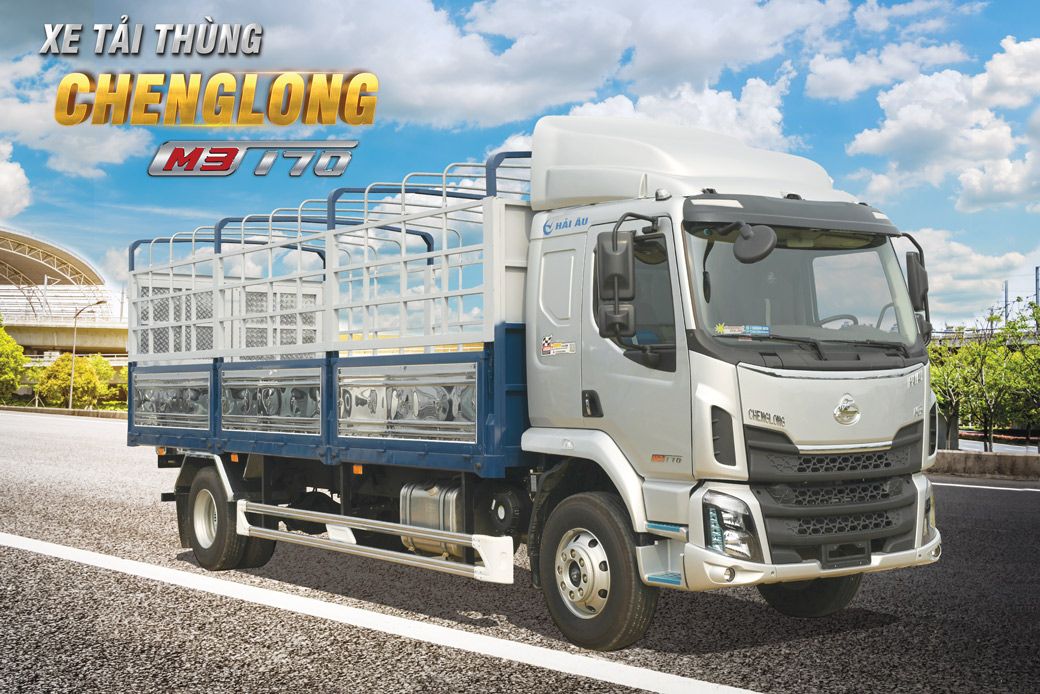 XE TẢI THÙNG CHENGLONG M3 4x2 170HP (THÙNG DÀI 7.4M-7.6M)